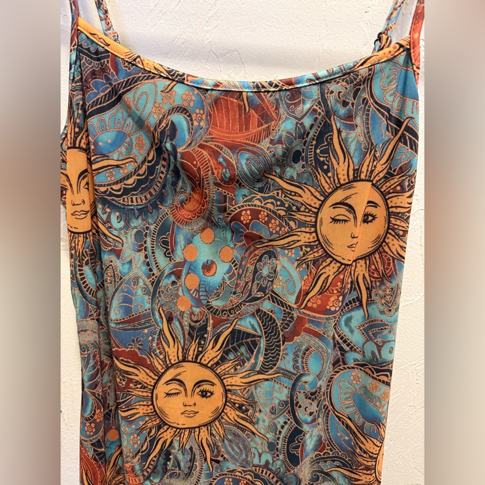 🏷️NWT Milumia Sunburst Patterned Mini Dress ☀️ - Picture 7 of 11